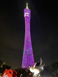 Magic of Canton Tower at Night
