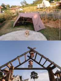 ลานพันดาวแคมปิ้ง ที่พักเลยติดแกลมสำหรับสายชิล⛺️🏠