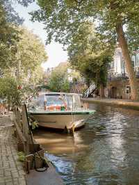 📍Utrecht canal cruise