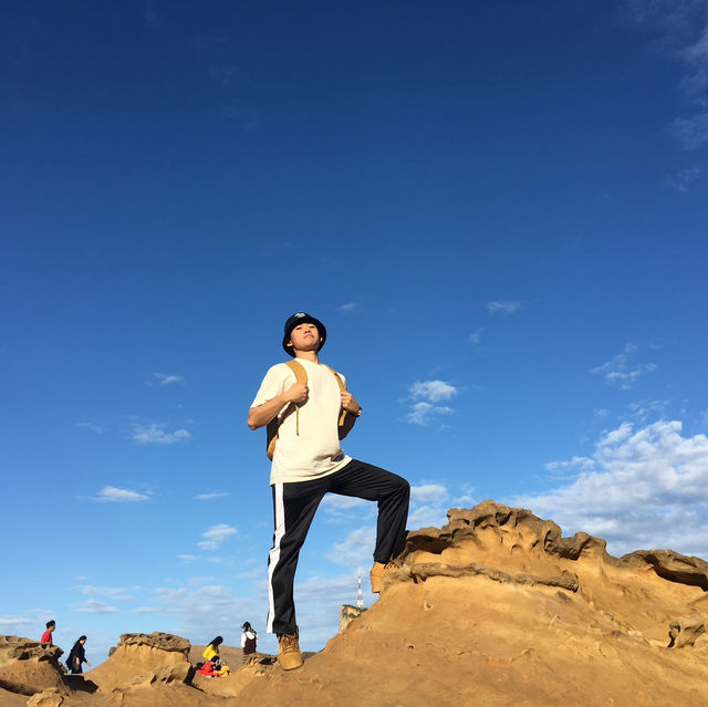 타이베이에 왔다면 여기는 필수, 놀라운 풍경의 예류 지질공원!