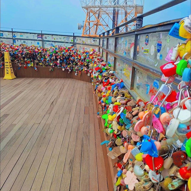 Panoramic Views of Seoul from N Seoul Tower