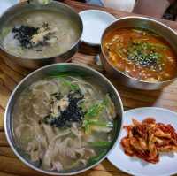 여름여행 태백여행 중 들린 맛집 부산감자옹심이 