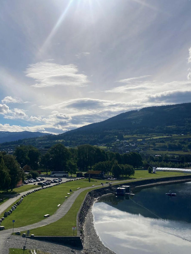 Voss 搭纜車上山看風景
