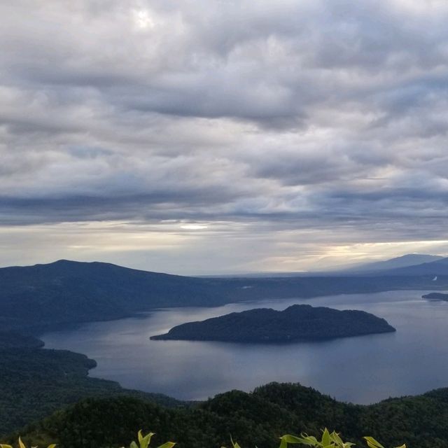 【北海道】美幌峠で、夕日が沈むのを待つ瞬間