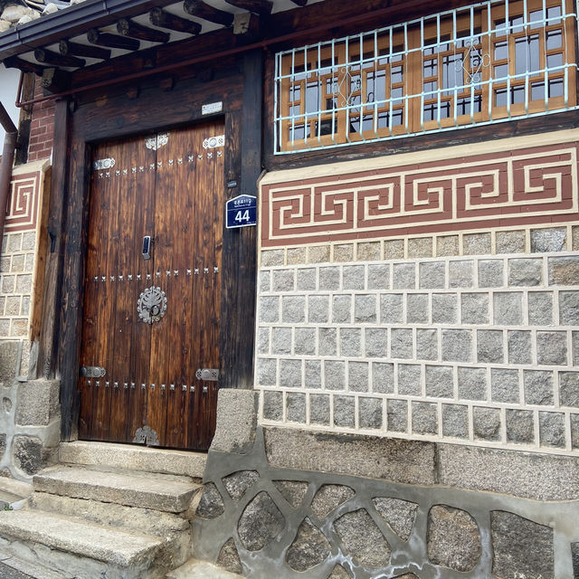 韓国旅行　仁寺洞方面