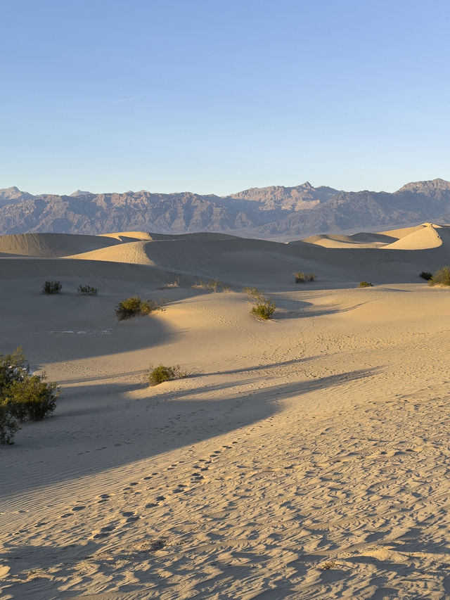 Best spot to chill at the sunset in Death Valley