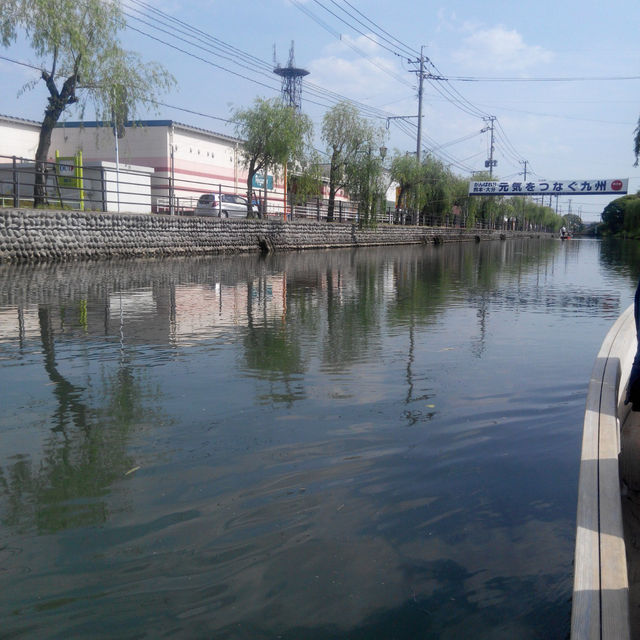 柳川體驗船夫船
