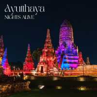 สัมผัสความงดงามของ 5 โบราณสถานยามค่ำคืนที่อยุธยา