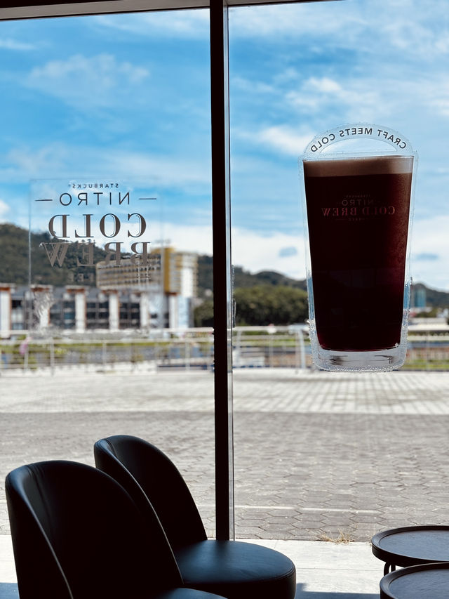 "Stunning Seaside Views at Maha Tower Langkawi with Starbucks"
