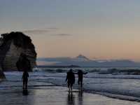 Three Sisters and the Elephant Rock, NZ
