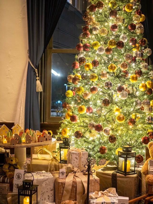【家族連れにおすすめ！✨】ホテルニューグランドのクリスマスツリーの世界観が可愛すぎる！！🎄
