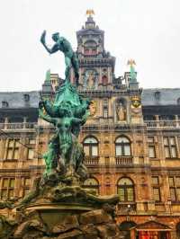 🇧🇪The Beautiful Grote Markt in Antwerp Belgium🇧🇪✨