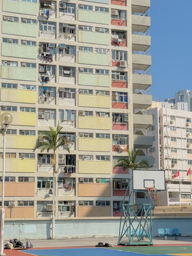 🇭🇰무지개 색감이 예쁜 홍콩 초이홍 아파트🇭🇰