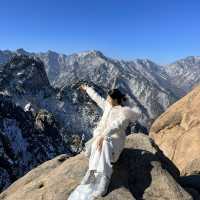 겨울여행지 추천! 설산이 멋진 설악산케이블카 여행🏔️