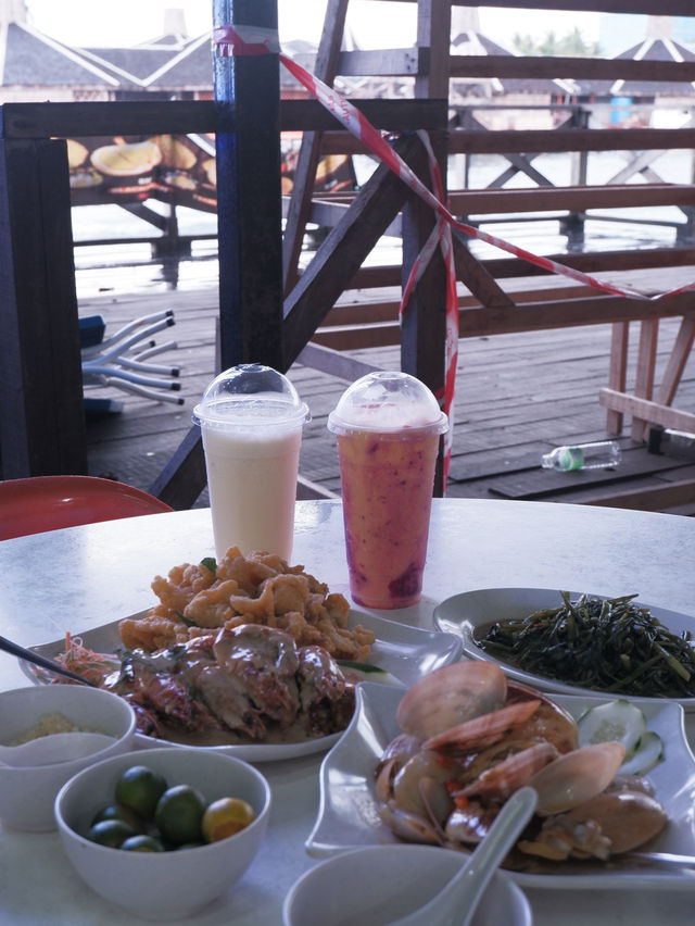 𖤣𖤥仙本那美食𖤣𖤥最好吃的海鮮餐 