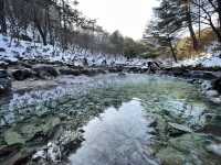 冬の草津温泉❄️湯けむりと雪景色で心も体もポカポカに