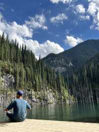 😭 UNIQUE LAKE ALERT - Hiking to Kaindy Lake 