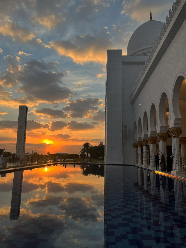 【アブダビ】Sheikh Zayed Grand Mosque 🕌✨