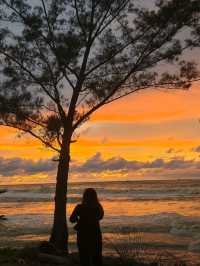 Where sunset whisper and waves sing