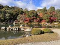 14th Century Garden in the Tenryu-ji Temple in Arashiyama