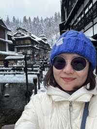 二月的銀山溫泉太靚了