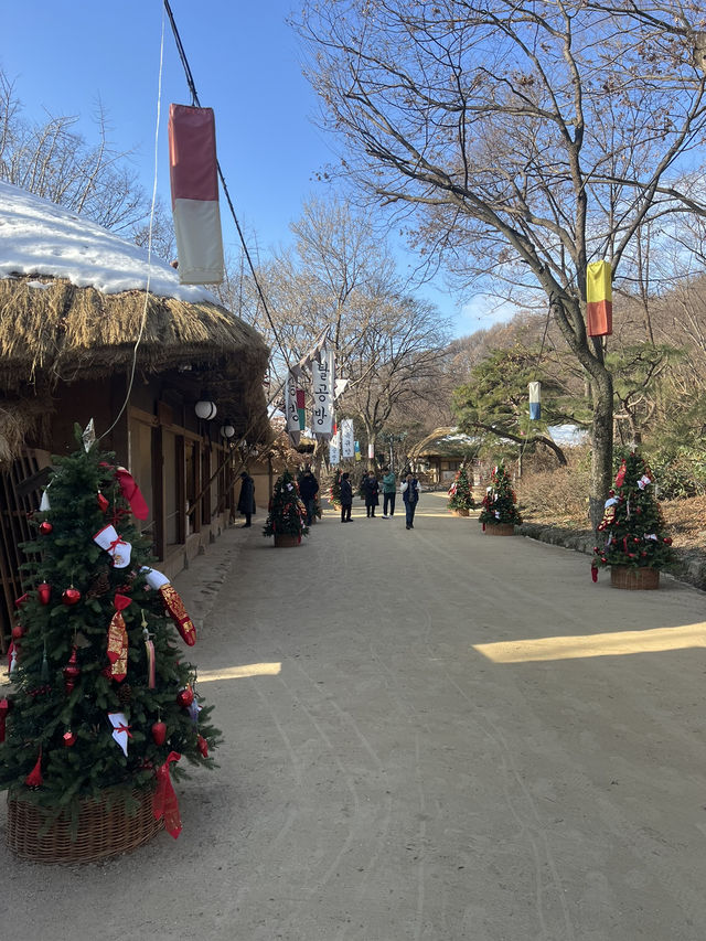 서울근교 가볼만한곳!! 용인 한국민속촌의 겨울나들이⛄️(+입장료정보)