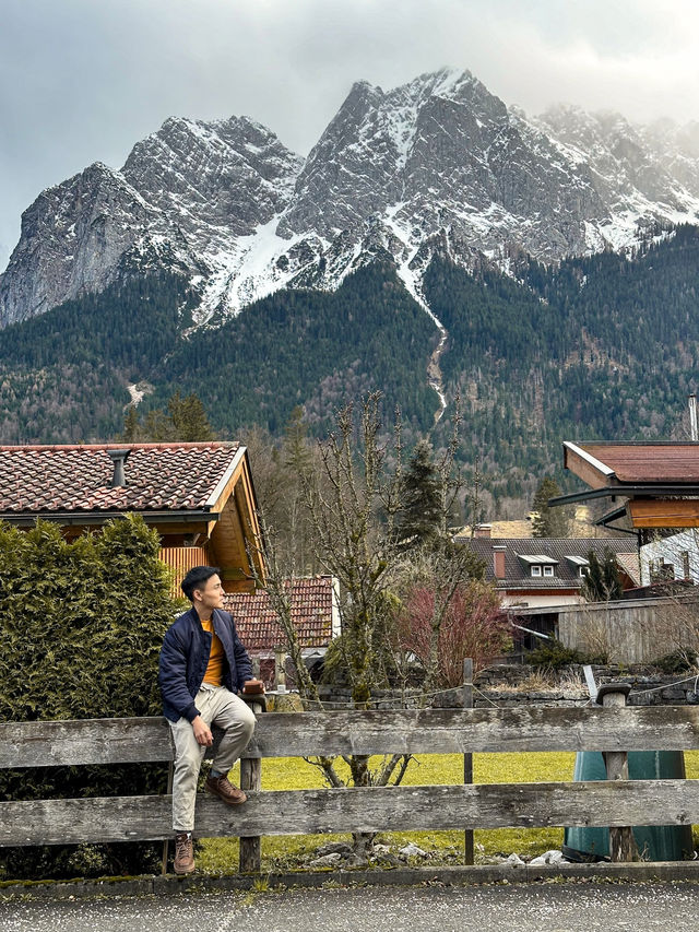 My 1st time to snowy mountain, this place in Germany set a very high bar