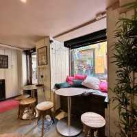 cozy cafe with nice interiors