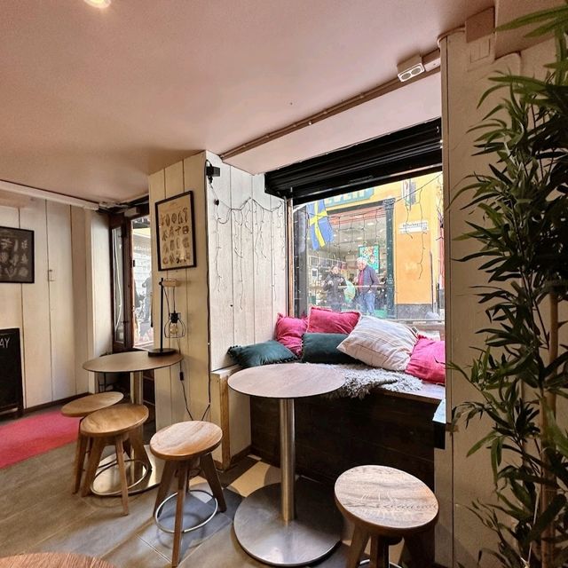 cozy cafe with nice interiors