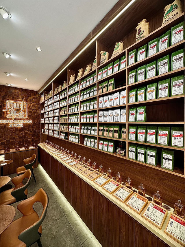 📍昆明咖啡集合店｜全世界的咖啡豆都在這裡！