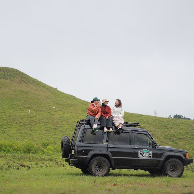 Jeep Tour Adventure at Kawah Wurung
