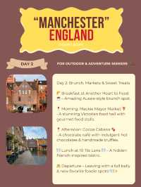 Manchester itinerary 