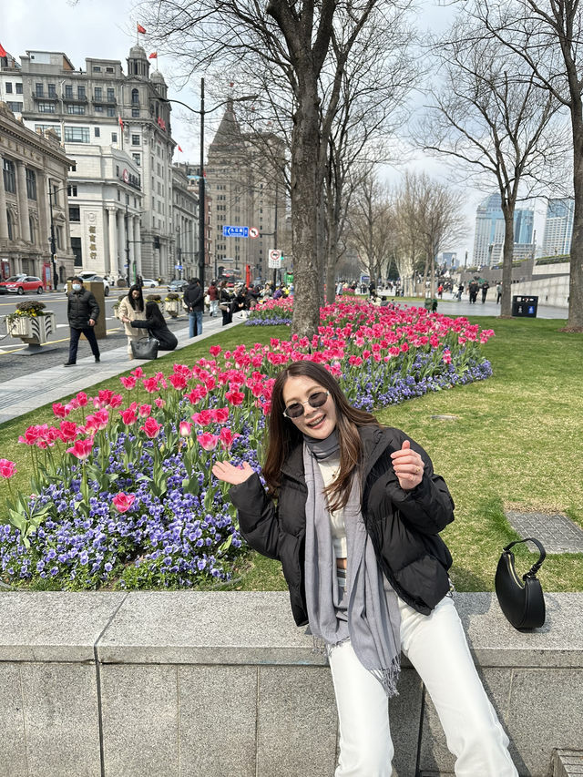 🌷 แจกมุมถ่ายรูปสวนทิวลิป เซี่ยงไฮ้