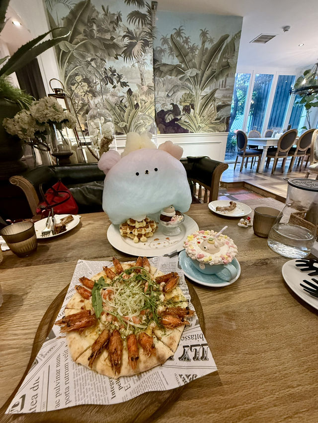 台南（雛菊）意大利餐廳.環境優雅舒適.餐點色香味俱全.過生日很快樂