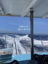 船でしか見れない❗️混雑皆無の沖縄絶景
