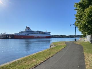 A secluded view of Devonport, Tasmania