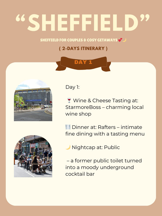 Sheffield for Couples & Cosy Getaways 💕
