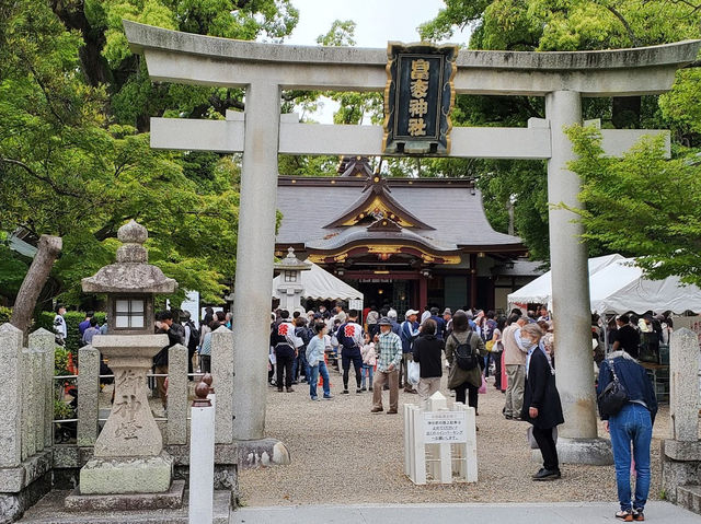 The Famous Shrine in Local Area