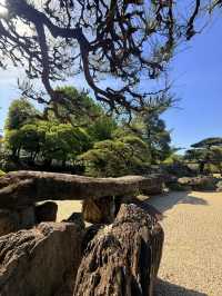 德島｜潮汐庭園枯山水交融表御殿庭園「千秋閣」  藩主怪力踩斷青石