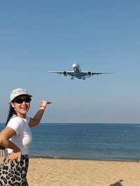 ✈️หาดไม้ขาว ถ่ายรูปคู่กับเครื่องบิน