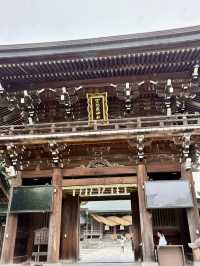 【福岡県】高台から参道と海が望める宮地嶽神社！
