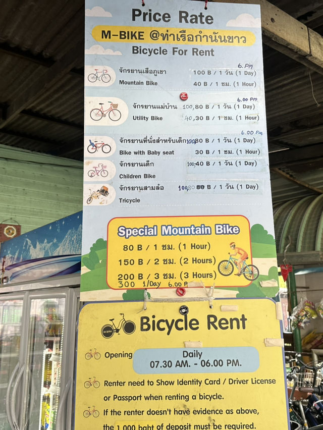 バンコク旅と合わせて🇹🇭中心部から約30分で行ける人工島「バーンガジャオ」でサイクリング
