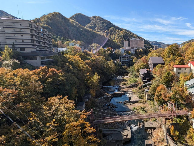 北海道🇯🇵 定山渓大橋 絕美風景 ‼️