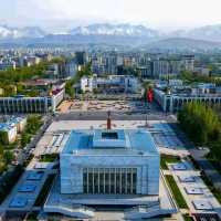 Bishkek, Kyrgyzstan – Evening Calm and Mountain Shadows