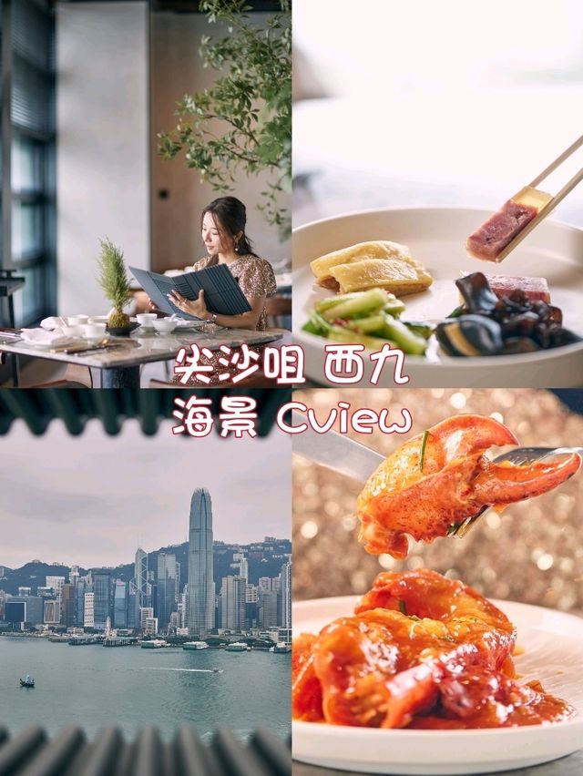 維港景西九中菜🥢🍤中國現代風裝修 Cview 華