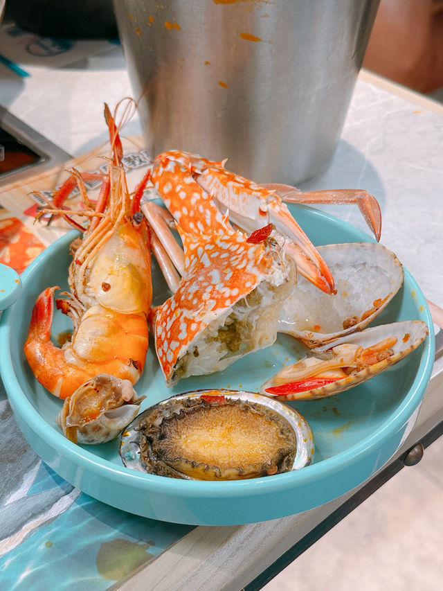 現撈新鮮海鮮