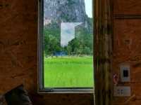🌾 นอนฟิน กินหมูกระทะ กลางทุ่งนาเขียว 🍃