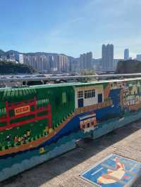 香港｜鯉魚門有個小小壁畫村🐬 🐈‍⬛