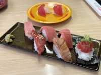 🍣 Conveyor Belt Bliss at Sushiro Hakozaki – Fresh, Fast & Family-Friendly!
