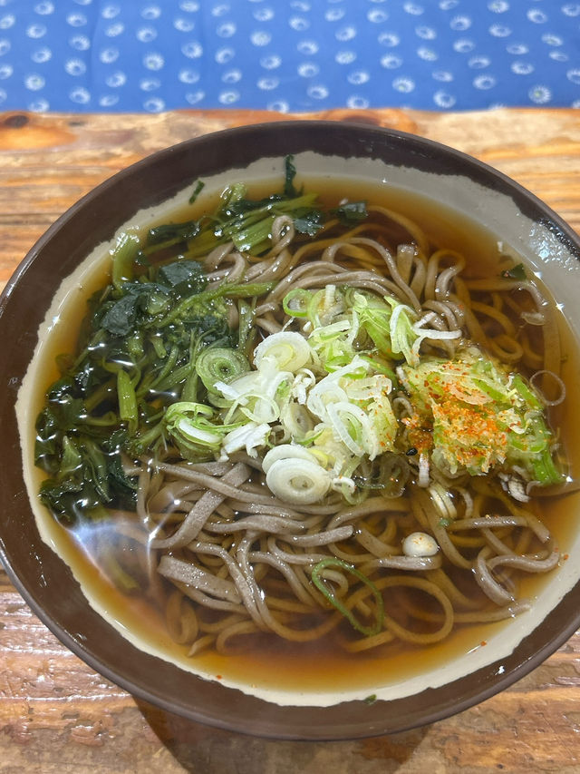 早朝からやってる駅蕎麦